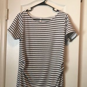 Maternity sweater dress